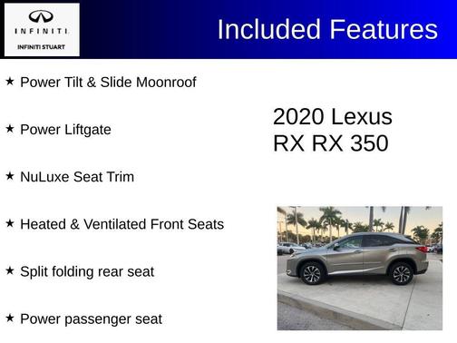 2020 Lexus RX 350 Base