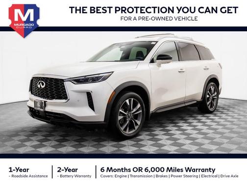 Majestic White 2023 INFINITI QX60 Luxe
