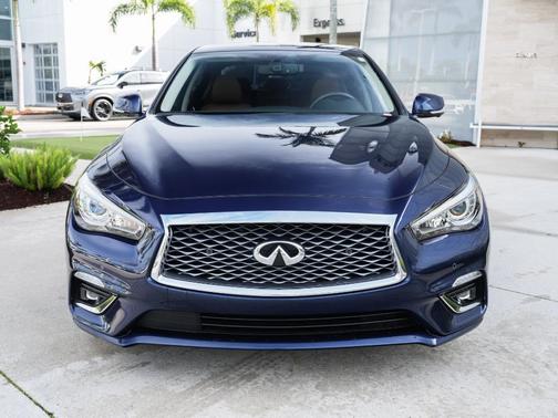 Grand Blue 2023 INFINITI Q50 LUXE