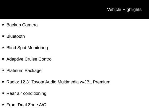 Wind Chill Pearl 2024 Toyota Highlander Platinum