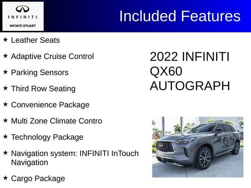 2022 INFINITI QX60 AUTOGRAPH