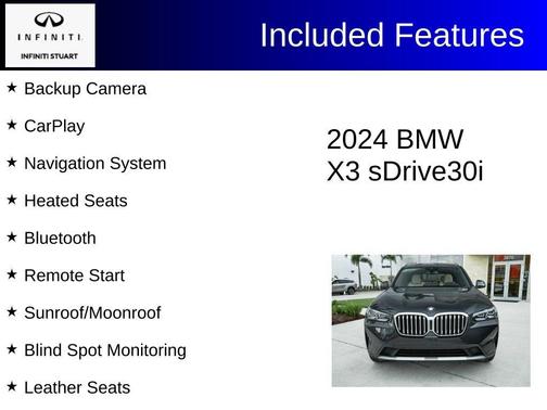 2024 BMW X3 sDrive30i