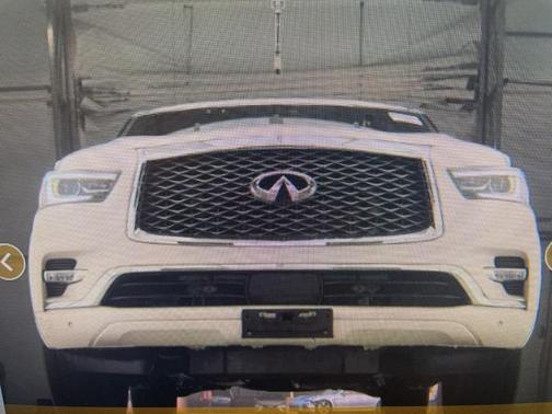 Moonstone White 2023 INFINITI QX80 SENSORY