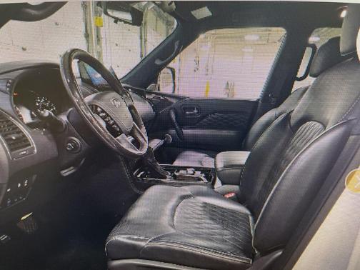 Moonstone White 2023 INFINITI QX80 SENSORY
