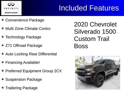 Havana Brown Metallic 2020 Chevrolet Silverado 1500 Custom Trail Boss