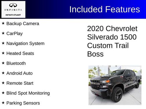 Havana Brown Metallic 2020 Chevrolet Silverado 1500 Custom Trail Boss