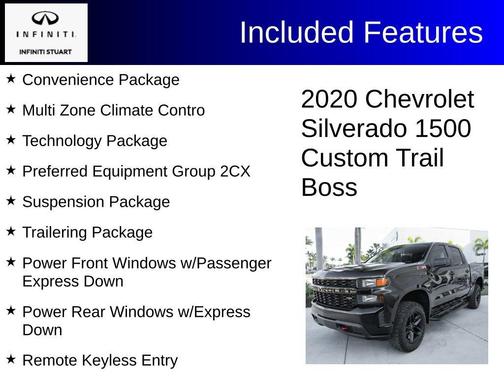 Havana Brown Metallic 2020 Chevrolet Silverado 1500 Custom Trail Boss