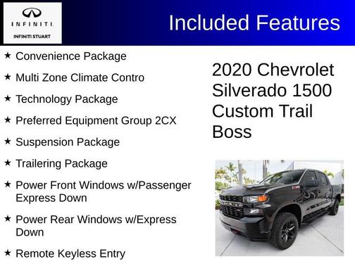 Havana Brown Metallic 2020 Chevrolet Silverado 1500 Custom Trail Boss