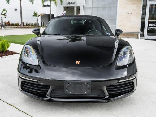 Black 2021 Porsche 718 Boxster Base