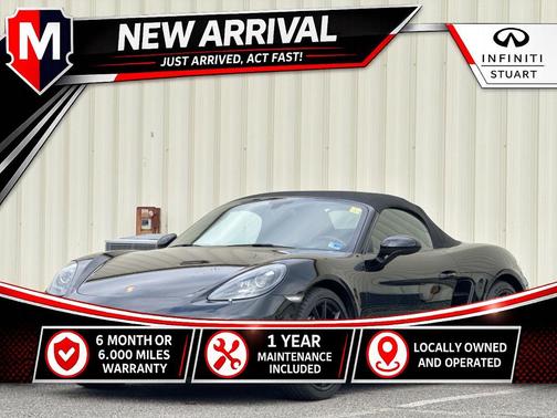 Black 2021 Porsche 718 Boxster Base