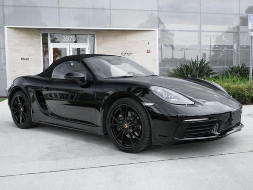 Black 2021 Porsche 718 Boxster Base