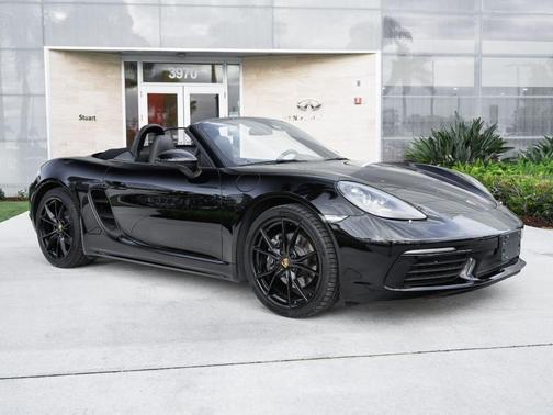 Black 2021 Porsche 718 Boxster Base