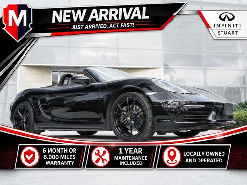 Black 2021 Porsche 718 Boxster Base