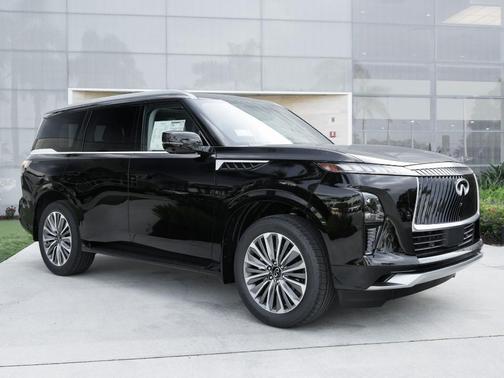 Black Obsidian 2026 INFINITI QX80 Luxe
