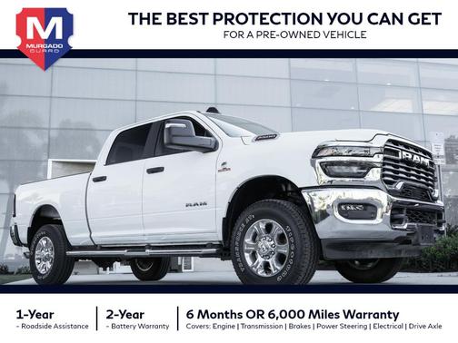 Bright White Clearcoat 2025 RAM 2500 Big Horn