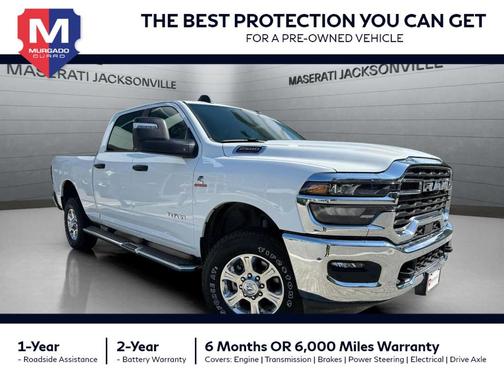 Bright White Clearcoat 2025 RAM 2500 Big Horn