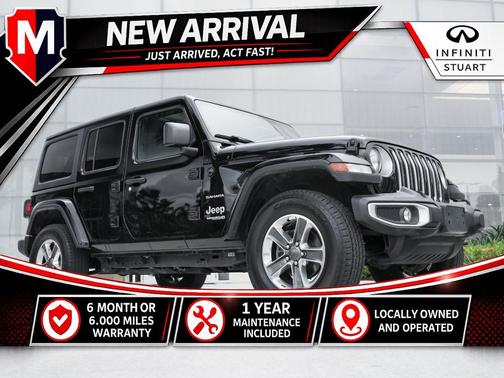 Black Clearcoat 2021 Jeep Wrangler Unlimited Sahara