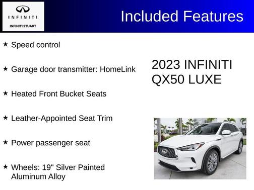 2023 INFINITI QX50 Luxe
