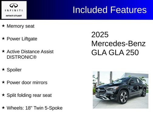 2025 Mercedes-Benz GLA 250 Base 4MATIC