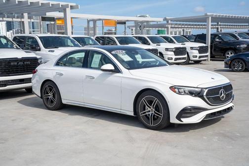Polar White 2024 Mercedes-Benz E-Class E 350 4MATIC