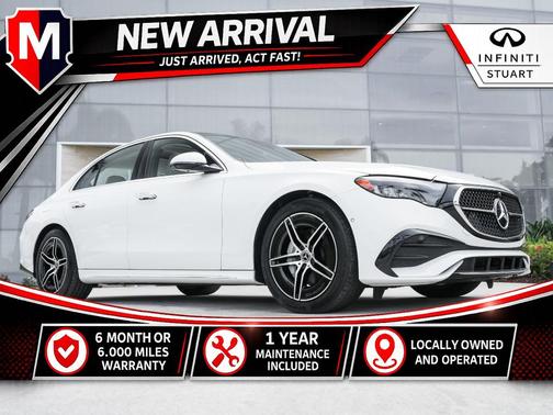 Polar White 2024 Mercedes-Benz E-Class E 350 4MATIC