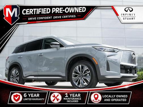 Harbor Gray 2026 INFINITI QX60 LUXE