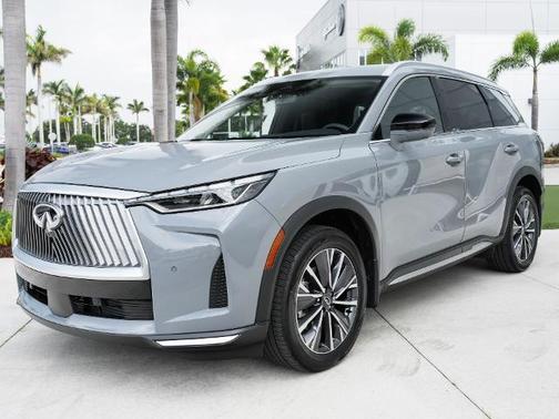Harbor Gray 2026 INFINITI QX60 LUXE