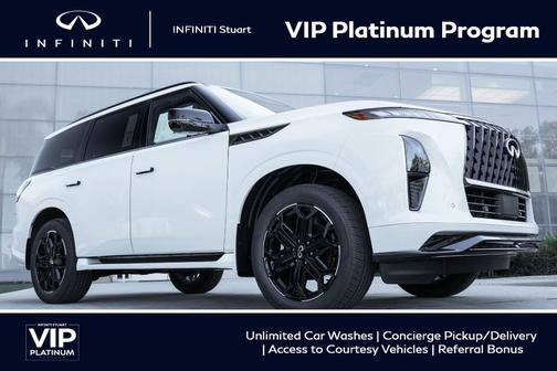 Radiant White 2026 INFINITI QX80 SPORT