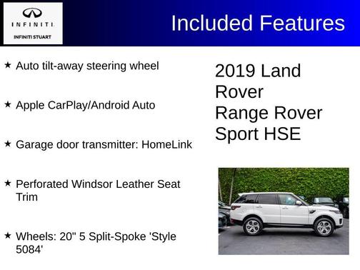 2019 Land Rover Range Rover Sport HSE MHEV