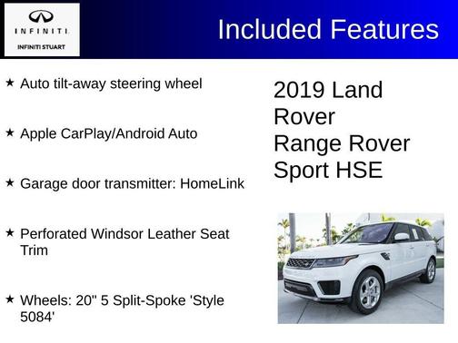 2019 Land Rover Range Rover Sport HSE MHEV