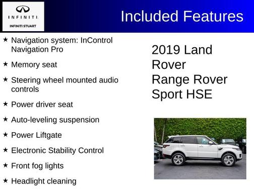 2019 Land Rover Range Rover Sport HSE MHEV
