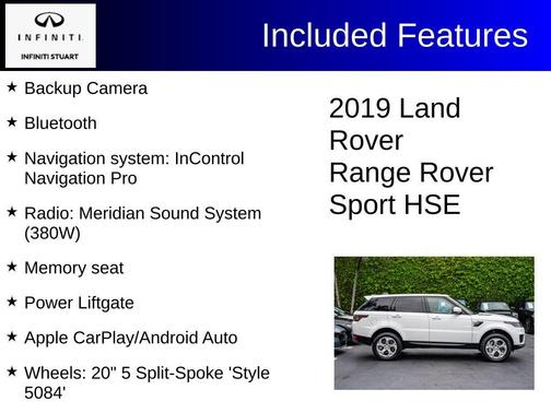 2019 Land Rover Range Rover Sport HSE MHEV