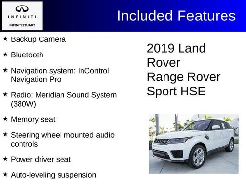 2019 Land Rover Range Rover Sport HSE MHEV