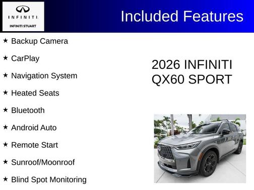 Graphite Shadow 2026 INFINITI QX60 SPORT