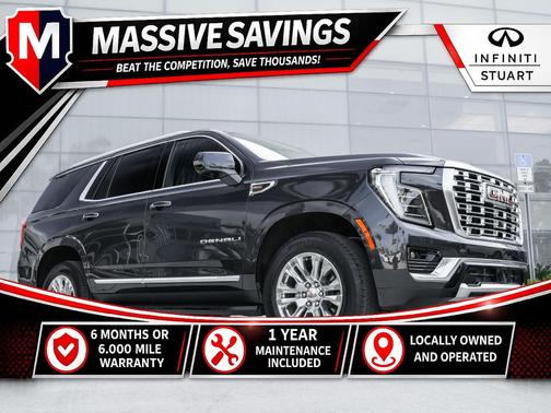Titanium Rush Metallic 2025 GMC Yukon Denali