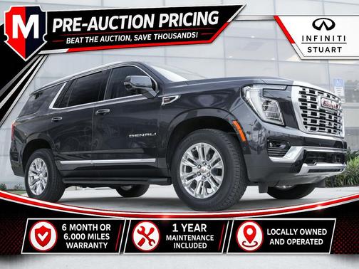 Titanium Rush Metallic 2025 GMC Yukon Denali