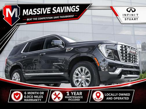 Titanium Rush Metallic 2025 GMC Yukon Denali