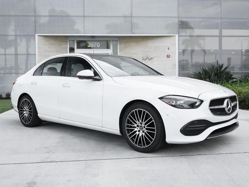 Polar White 2024 Mercedes-Benz C-Class C 300 4MATIC