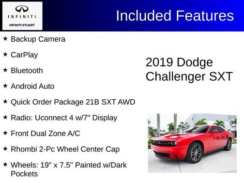 2019 Dodge Challenger SXT