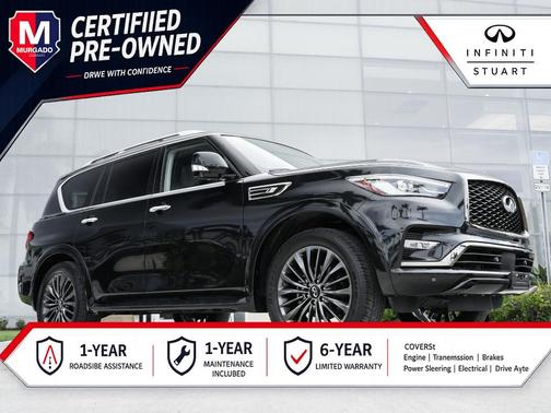 Mineral Black 2023 INFINITI QX80 PREMIUM SELECT