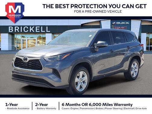 Magnetic Gray Metallic 2023 Toyota Highlander L