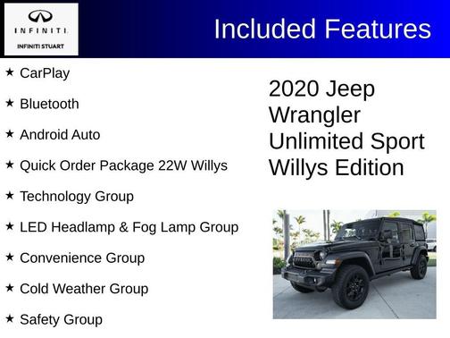 2020 Jeep Wrangler Unlimited Sport