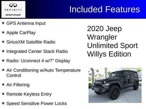 2020 Jeep Wrangler Unlimited Sport