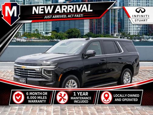 Black 2025 Chevrolet Tahoe LT