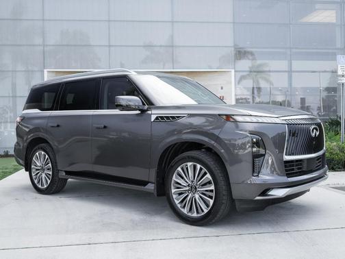 Anthracite Gray 2026 INFINITI QX80 Luxe