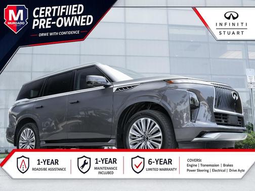 Anthracite Gray 2026 INFINITI QX80 Luxe