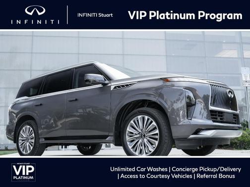 Anthracite Gray 2026 INFINITI QX80 Luxe