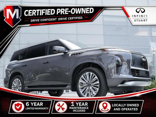 Anthracite Gray 2026 INFINITI QX80 Luxe