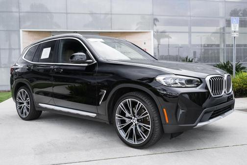 Jet Black 2022 BMW X3 sDrive30i