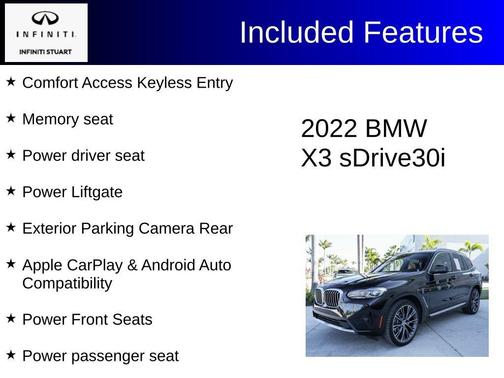2022 BMW X3 sDrive30i